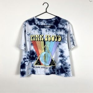 Pink Floyd Tie Die Band Tee Shirt The Dark Side Of The Moon